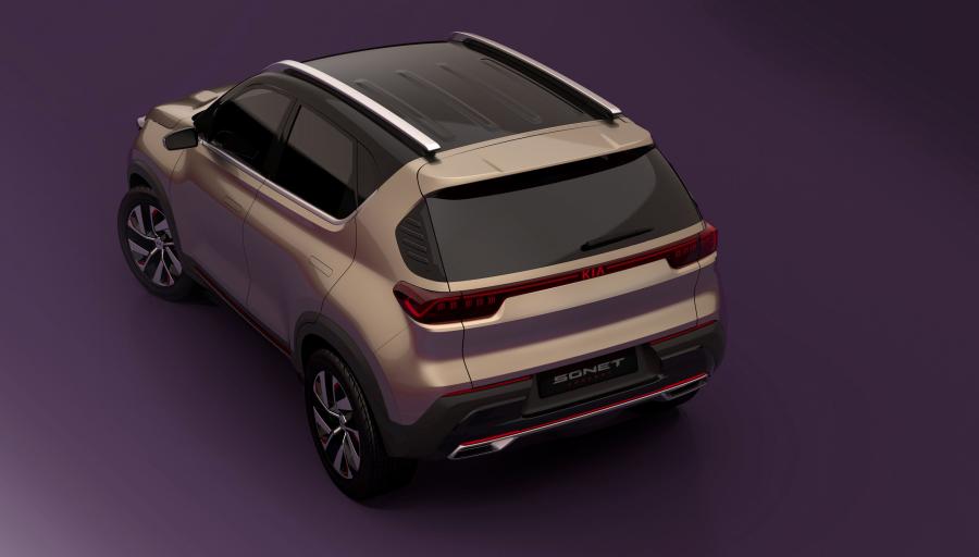  Kia Sonet Concept 2020 года  (фото 4 из 5)